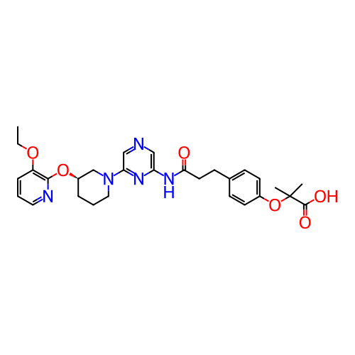 Chemical structure of BindingDB Monomer ID 808867