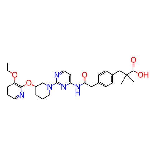 Chemical structure of BindingDB Monomer ID 808874