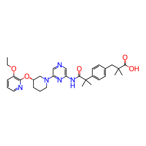 Chemical structure of BindingDB Monomer ID 808884