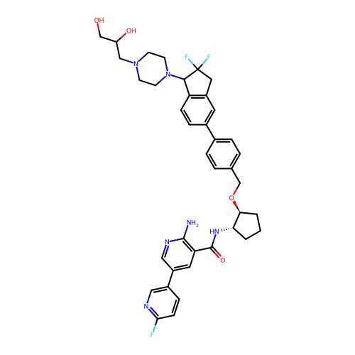 Chemical structure of BindingDB Monomer ID 809034