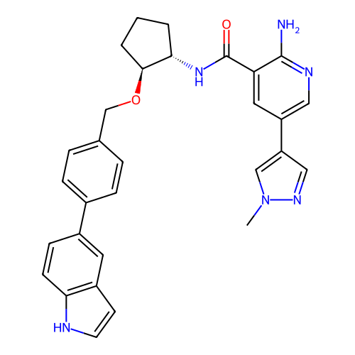 Chemical structure of BindingDB Monomer ID 809040
