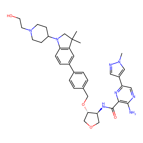 Chemical structure of BindingDB Monomer ID 809043