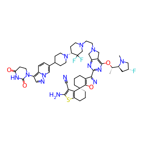 Chemical structure of BindingDB Monomer ID 809197