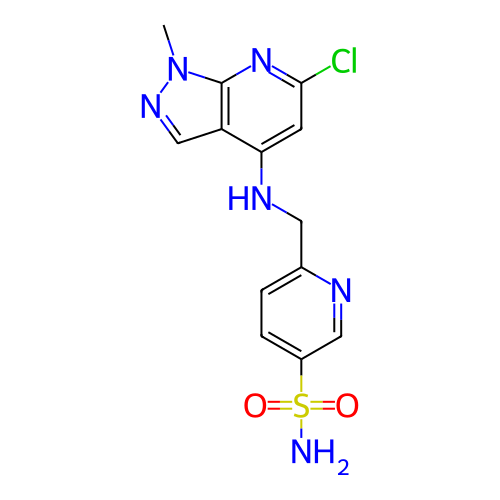 Chemical structure of BindingDB Monomer ID 809525