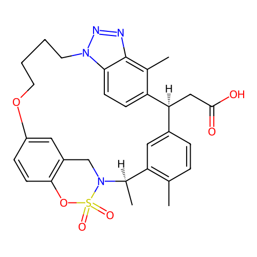 Chemical structure of BindingDB Monomer ID 809605