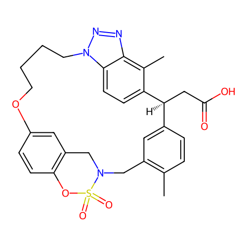 Chemical structure of BindingDB Monomer ID 809609