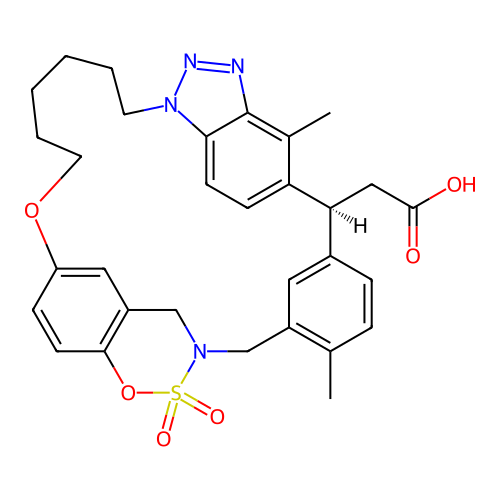 Chemical structure of BindingDB Monomer ID 809617