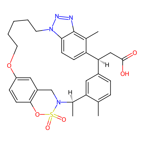 Chemical structure of BindingDB Monomer ID 809634