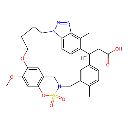 Chemical structure of BindingDB Monomer ID 809646