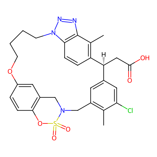 Chemical structure of BindingDB Monomer ID 809656