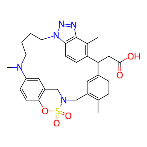 Chemical structure of BindingDB Monomer ID 809671
