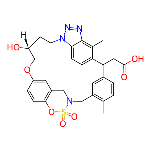 Chemical structure of BindingDB Monomer ID 809673