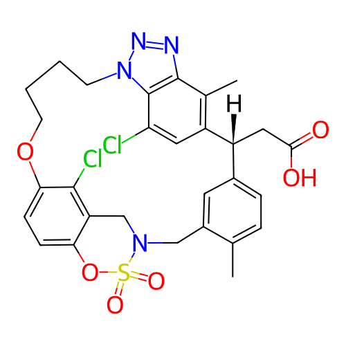 Chemical structure of BindingDB Monomer ID 809677