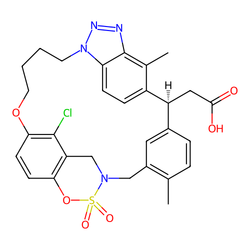 Chemical structure of BindingDB Monomer ID 809694