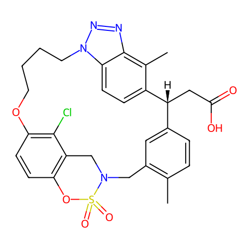 Chemical structure of BindingDB Monomer ID 809695